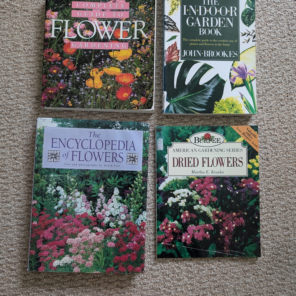 Floral Gardening Book Collection